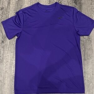 Nike Men's Short Sleeve Tee in Vibrant Purple